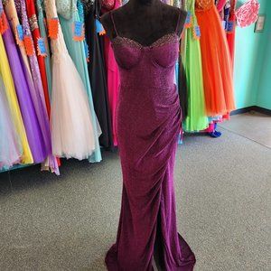 Prom Dress Formal Purple Size 6 and Size 10